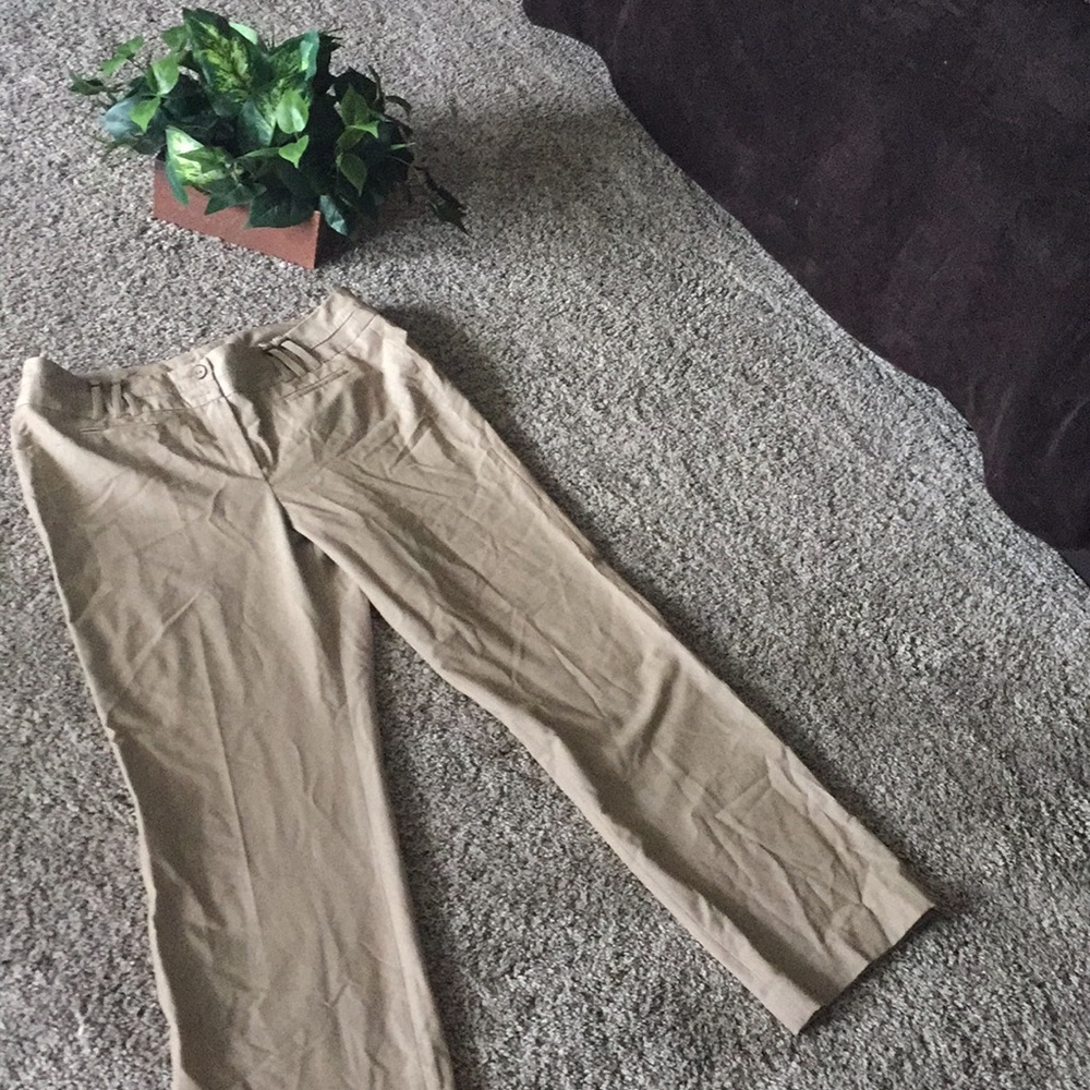 Women’s New Directions brown/tan trousers size 14
